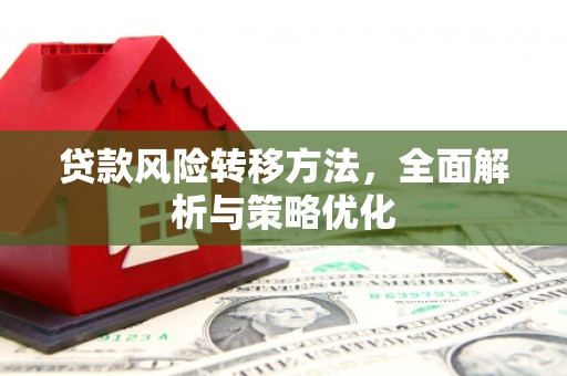 叶城贷款风险转移方法，全面解析与策略优化
