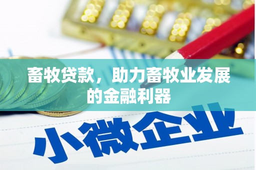 叶城畜牧贷款，助力畜牧业发展的金融利器