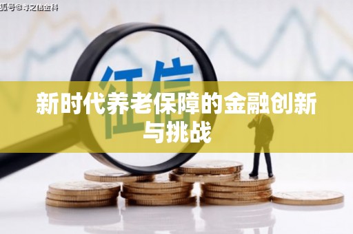 叶城新时代养老保障的金融创新与挑战