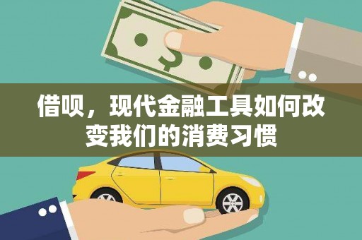叶城借呗，现代金融工具如何改变我们的消费习惯