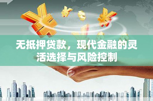 叶城无抵押贷款，现代金融的灵活选择与风险控制