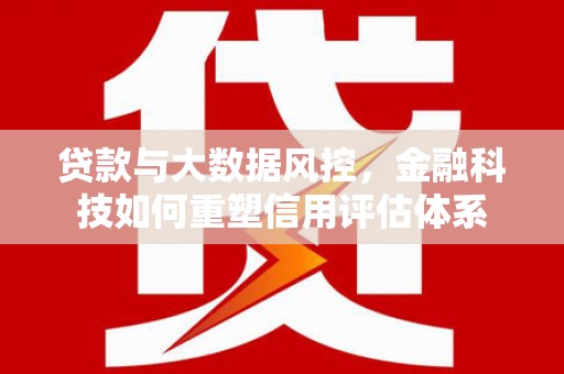 叶城贷款与大数据风控，金融科技如何重塑信用评估体系