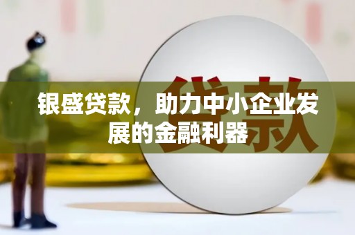 叶城银盛贷款，助力中小企业发展的金融利器