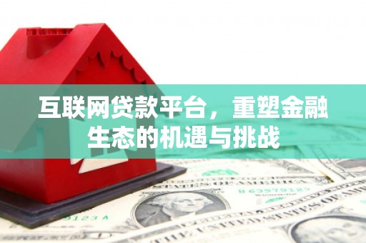 叶城互联网贷款平台，重塑金融生态的机遇与挑战
