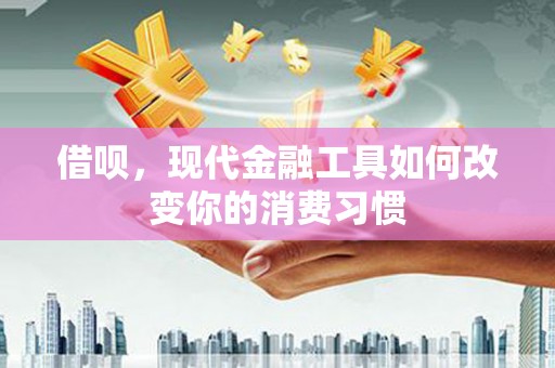 叶城借呗，现代金融工具如何改变你的消费习惯
