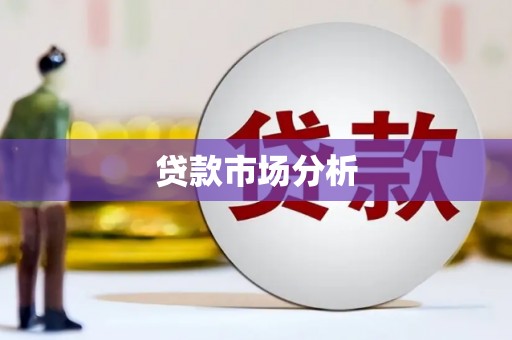 叶城贷款市场分析