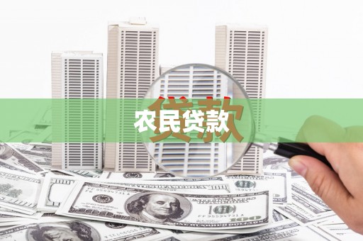 叶城农民贷款