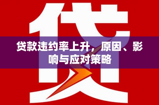 叶城贷款违约率上升，原因、影响与应对策略