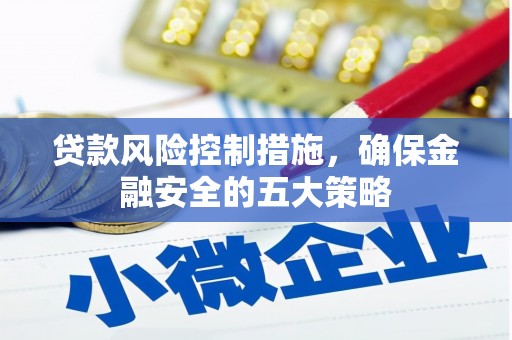 叶城贷款风险控制措施，确保金融安全的五大策略