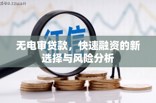 叶城无电审贷款，快速融资的新选择与风险分析