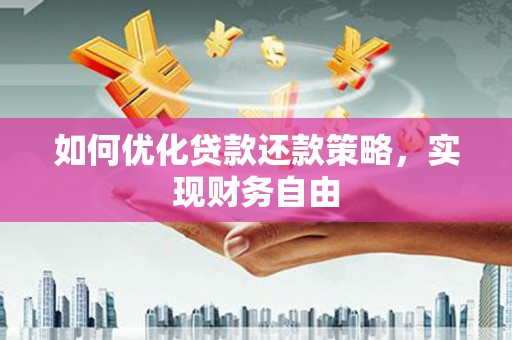叶城如何优化贷款还款策略，实现财务自由