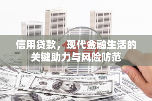 叶城信用贷款，现代金融生活的关键助力与风险防范