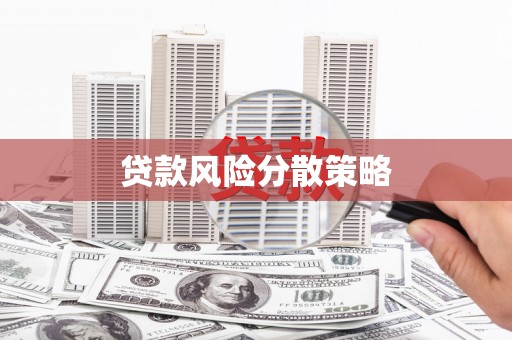 叶城贷款风险分散策略