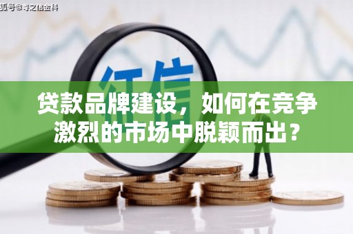 叶城贷款品牌建设，如何在竞争激烈的市场中脱颖而出？
