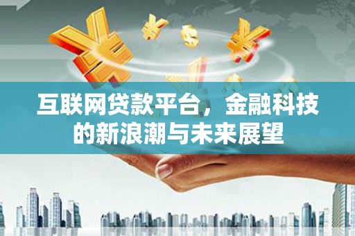 叶城互联网贷款平台，金融科技的新浪潮与未来展望