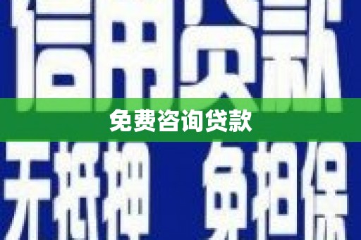 叶城免费咨询贷款