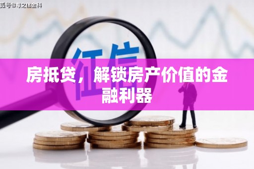 叶城房抵贷，解锁房产价值的金融利器
