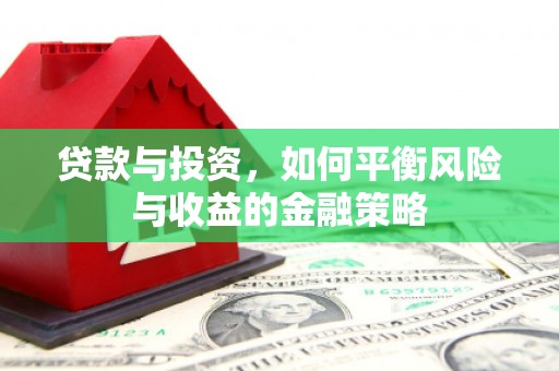 叶城贷款与投资，如何平衡风险与收益的金融策略