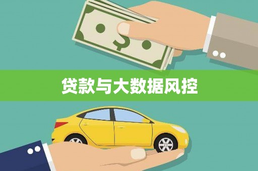 叶城贷款与大数据风控