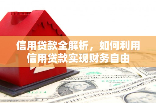 叶城信用贷款全解析，如何利用信用贷款实现财务自由